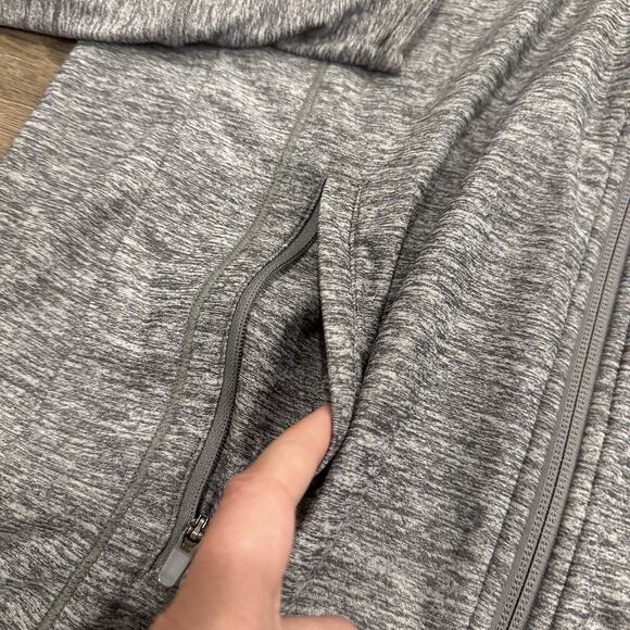 Athleta Womens Small Pacifica Crosscurrent Jacket UPF 50 Gray Full Zip Hooded - Picture 4 of 10